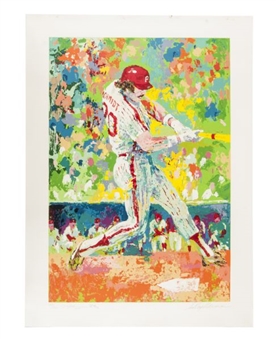Mike Schmidt Signed LeRoy Neiman Limited Edition Serigraph 